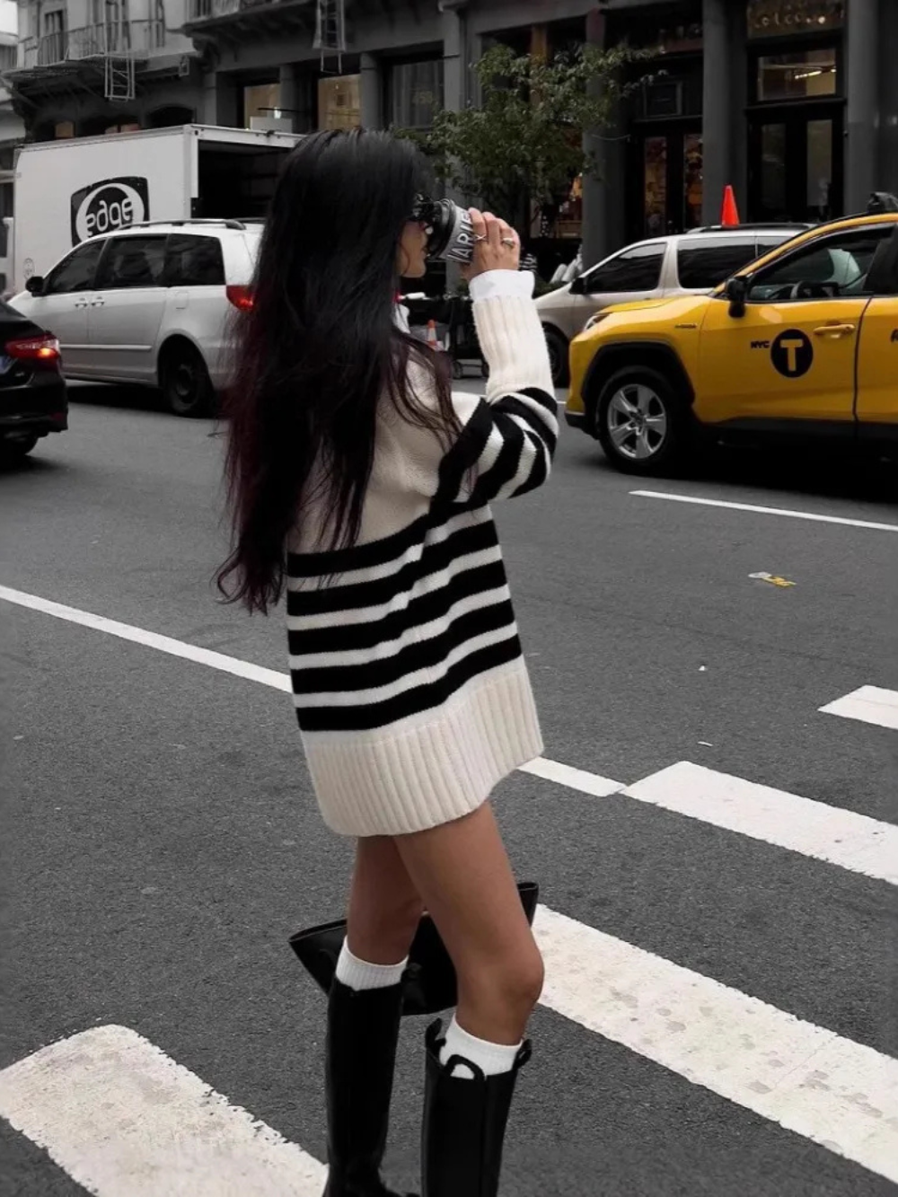 Striped Comfort Pullover