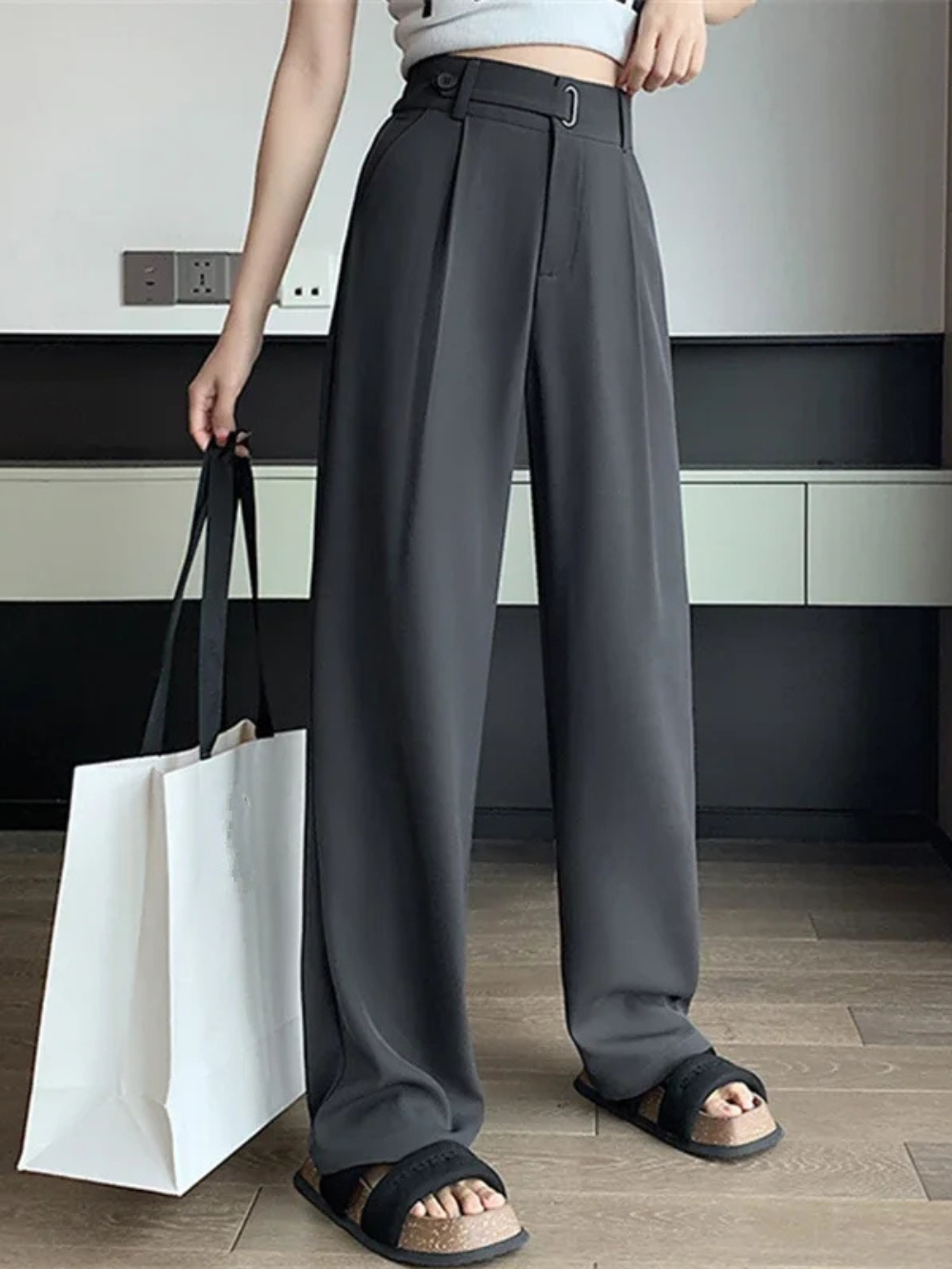 Mina High Waist Pantalon