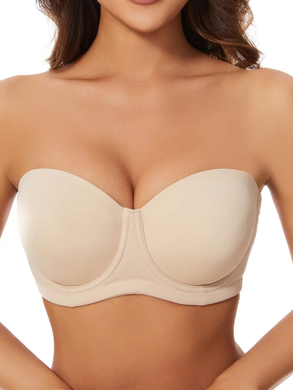 Strapless Push-Up Beha