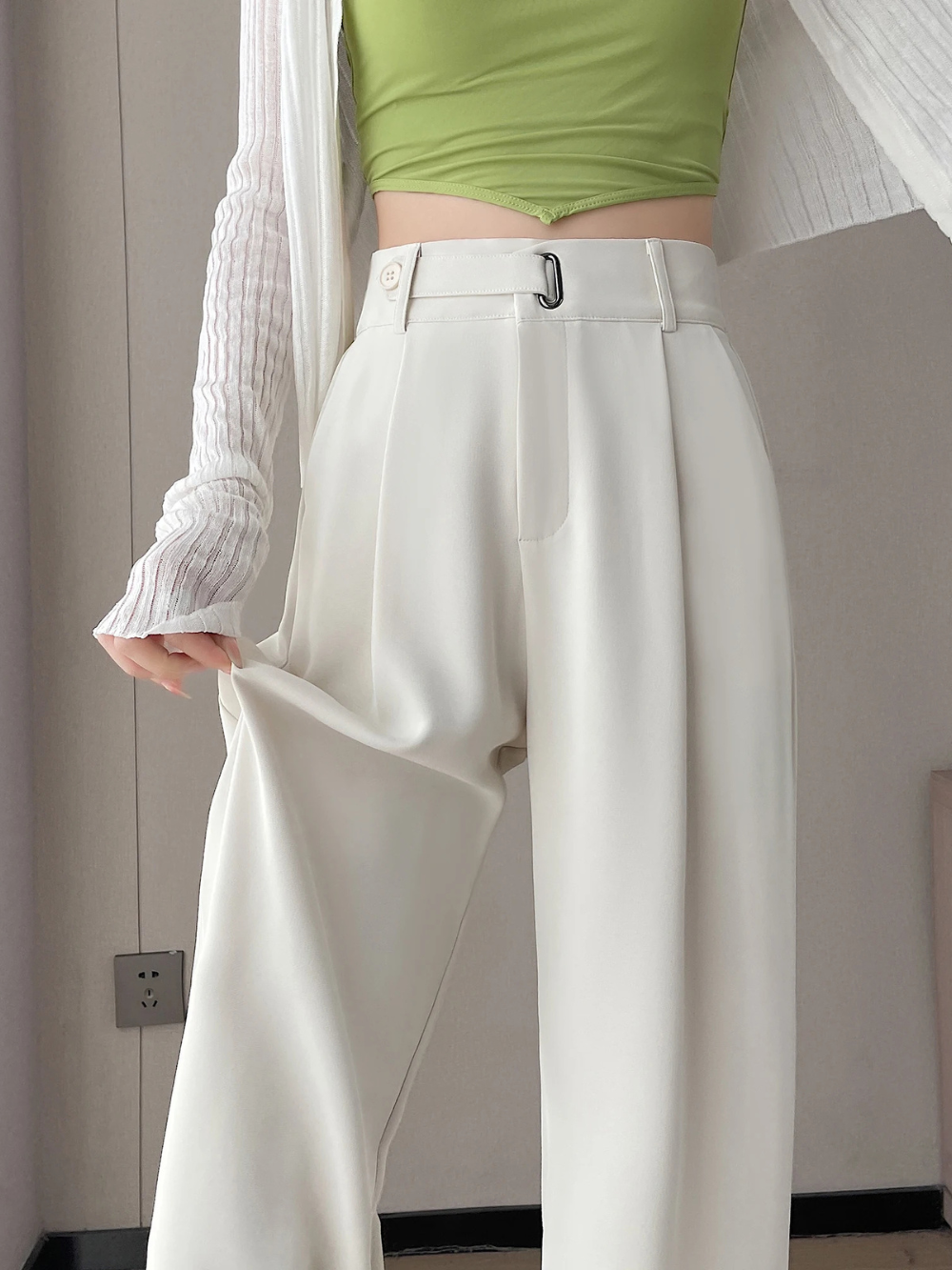 Mina High Waist Pantalon