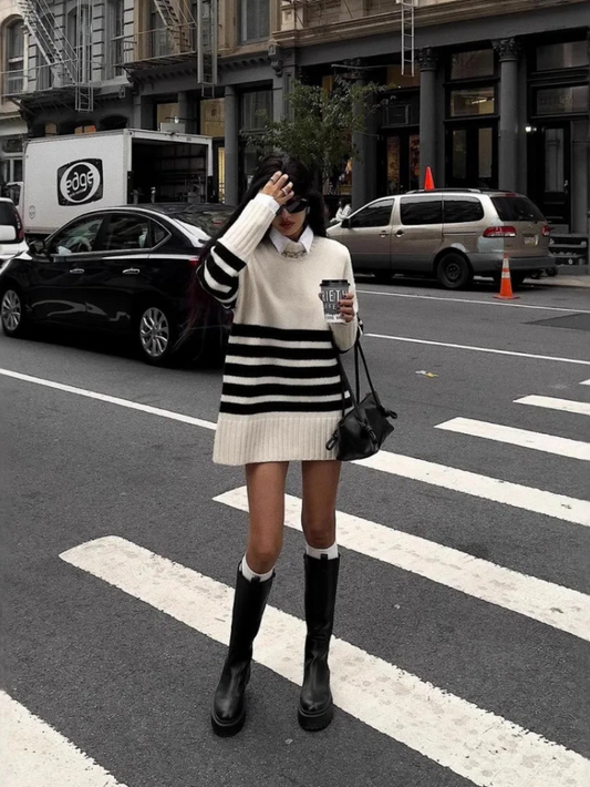 Striped Comfort Pullover