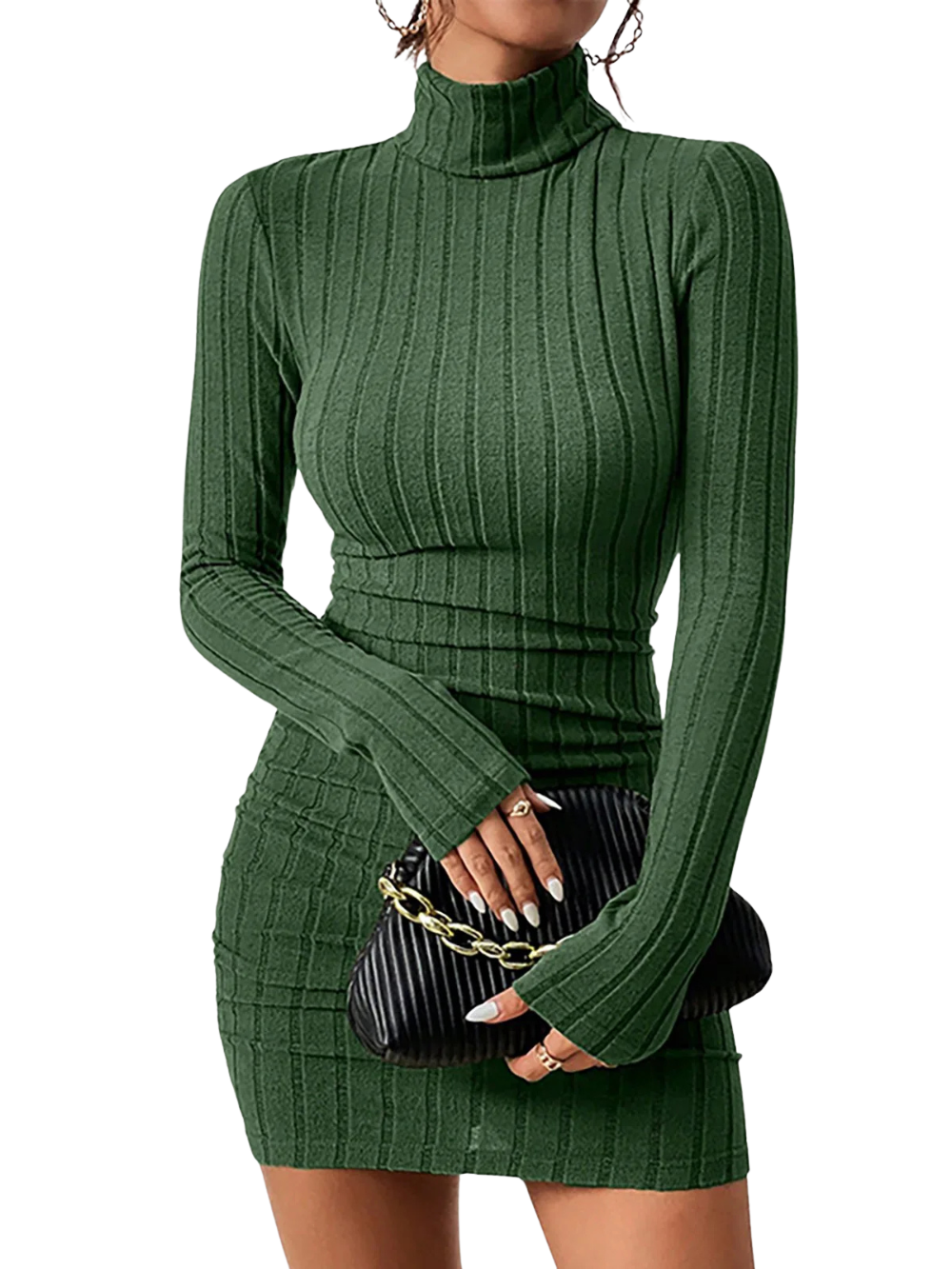Elegant Knit Sheath Dress