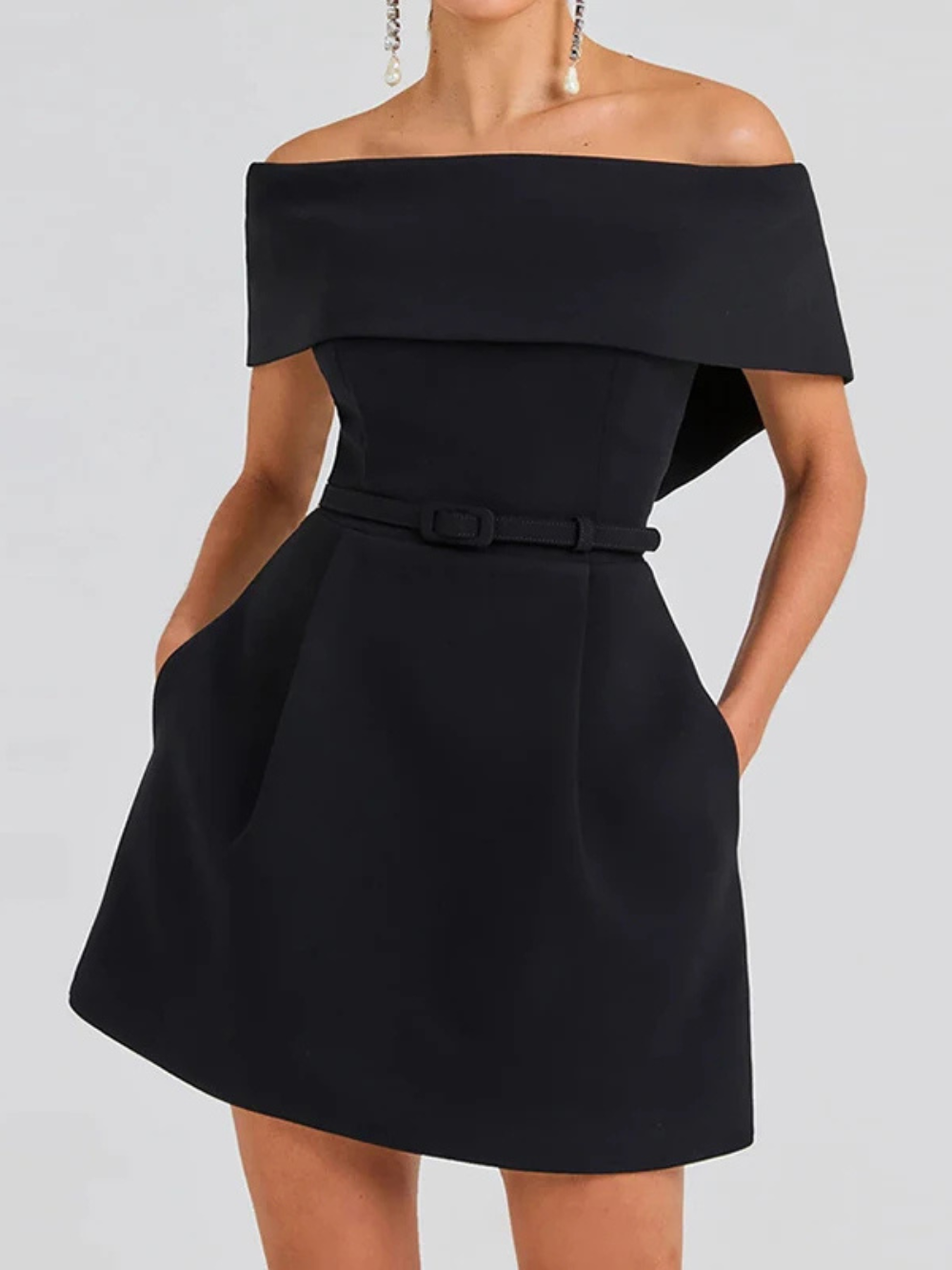 Glow Off-Shoulder Dress