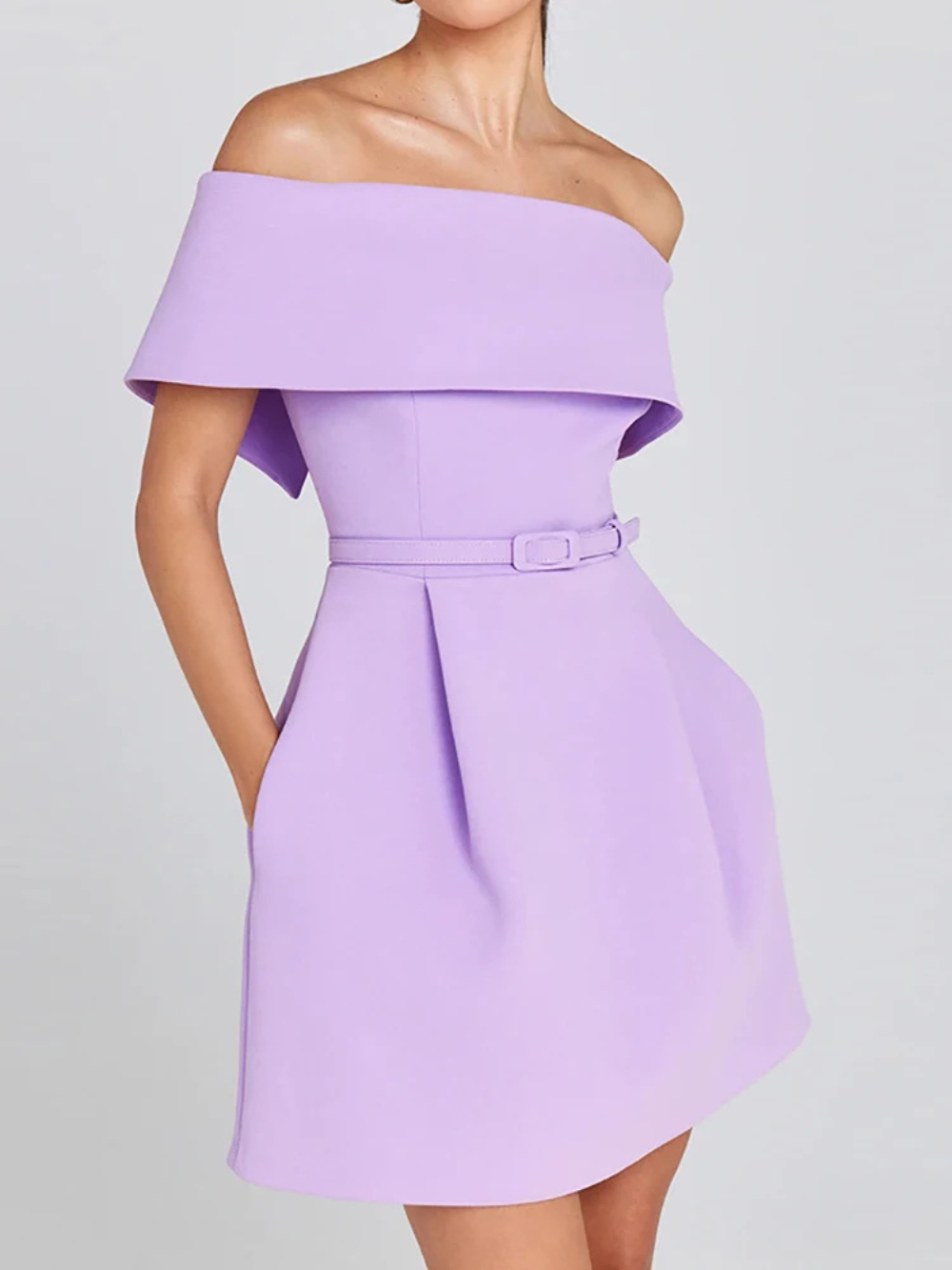 Glow Off-Shoulder Dress