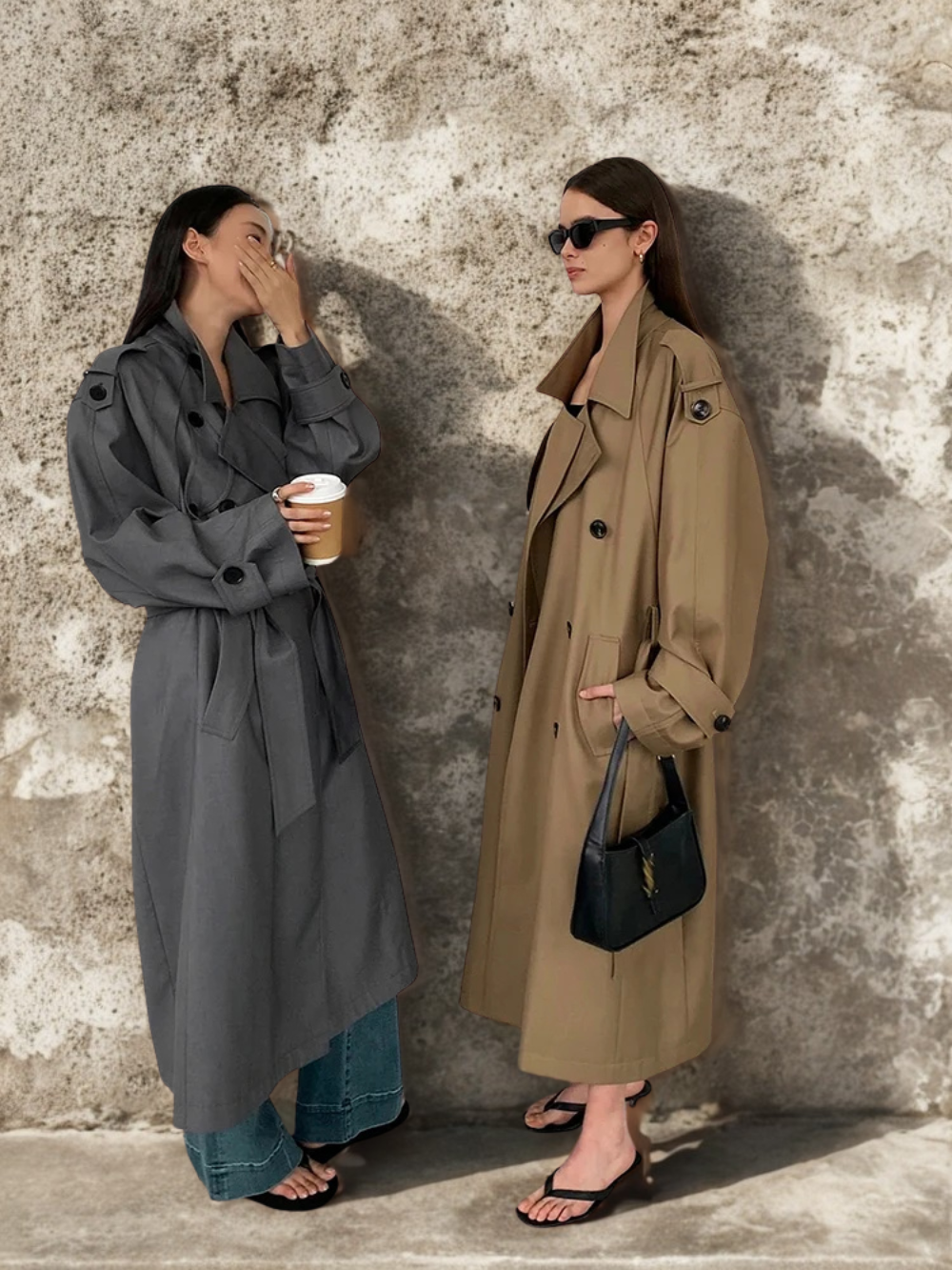 Vio Oversized Trenchcoat