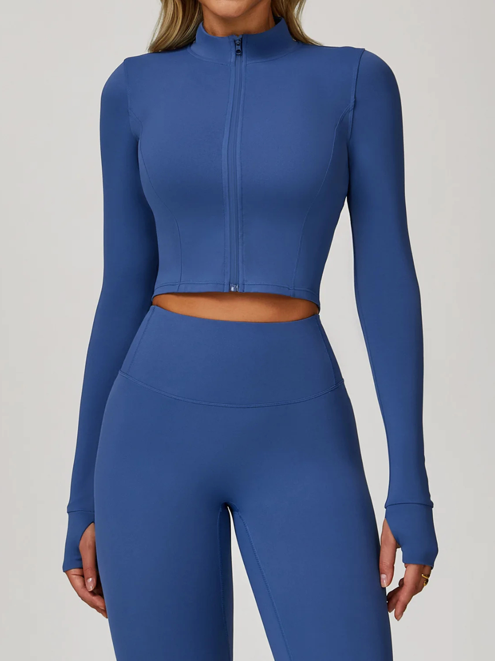 Dames sportjack met rits